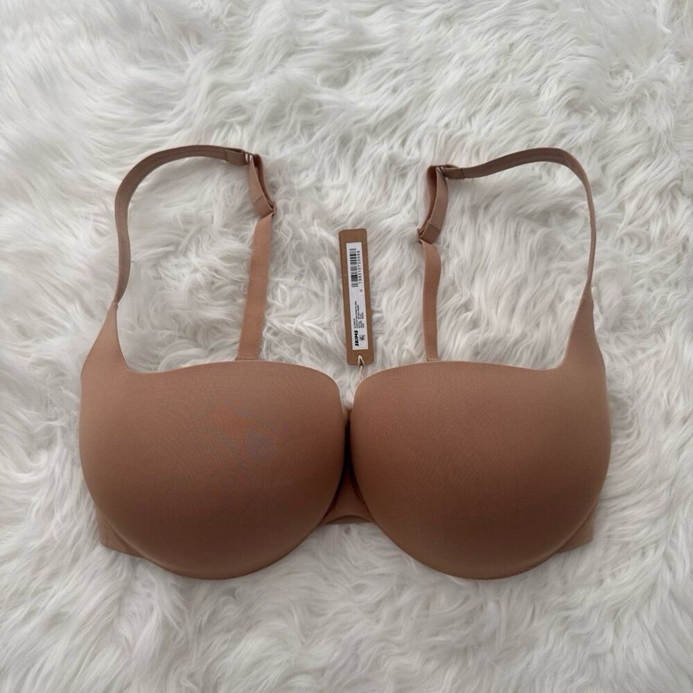 Skims Ultimate Balconette PushUp Bra Clay Size 34DDD